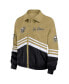 ფოტო #3 პროდუქტის Women's Gold Distressed New Orleans Saints Vintage-Like Throwback Windbreaker Full-Zip Jacket
