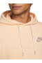 Фото #3 товара Толстовка мужская Nike Sportswear Fleece Pullover Holyaorgesya Erkek, оранжевая