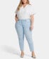 ფოტო #1 პროდუქტის Plus Size Stella Tapered Ankle Jeans