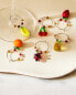 Pack of fruit glass charms (pack of 6)