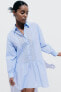 Фото #3 товара Платье мини с вышивкой Cutwork от ZARA