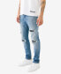 Фото #3 товара Men's Matt Ultra Skinny Moto Jeans
