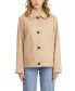 Фото #1 товара Women's Faux Leather Button Opened Jacket