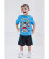 Фото #3 товара Little Boys Tank Engine Graphic T-Shirt and Shorts Outfit Set to