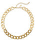Фото #1 товара Color Crystal Large Link Collar Necklace, 18" + 3" extender, Created for Macy's