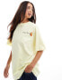 ASOS DESIGN oversized t-shirt with papaya fruit graphic in yellow