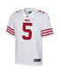 Big Boys Trey Lance White San Francisco 49ers Game Jersey