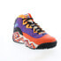 Фото #2 товара Fila MB 1BM01742-852 Mens Purple Leather Lace Up Lifestyle Sneakers Shoes