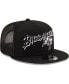 Men's Black Tampa Bay Buccaneers Graffiti Script 9FIFTY Snapback Hat