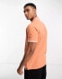 Ben Sherman twin tipped polo jersey polo top in peach