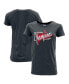 ფოტო #1 პროდუქტის Women's Heathered Navy Ole Miss Rebels 2022 NCAA Men's Baseball College World Series Champions Pennant T-shirt