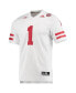 ფოტო #3 პროდუქტის Men's 1 White Nebraska Huskers Team Premier Football Jersey