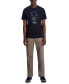 ფოტო #5 პროდუქტის Men's Slim Fit Short-Sleeve Large Karl Character Graphic T-Shirt