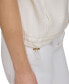 Фото #7 товара Women's Point Collar Cap Sleeve Organza Top