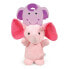 Soft toy for dogs Gloria Hoa 20 cm Pink Elephant