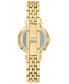 ფოტო #3 პროდუქტის Women's Gold-Tone Bracelet Watch 30mm