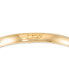 ფოტო #5 პროდუქტის High Polished Round Flexible Bangle Bracelet in 10k Gold