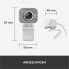 Фото #10 товара Logitech Streamcam webcam for live streaming and content creation, Vertical video in Full HD 1080p at 60 fps, smart auto focus, USB-C, for YouTube, gaming Twitch, PC / Mac - Black