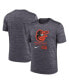 ფოტო #1 პროდუქტის Men's Black Baltimore Orioles Large Logo Velocity T-Shirt