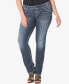 ფოტო #1 პროდუქტის Plus Size Suki Straight-Leg Jeans