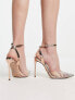 Steve Madden Revert heeled shoes in rose gold