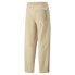 Фото #4 товара Puma Luxe Sport T7 Slouchy Pants Womens Beige Casual Athletic Bottoms 53802067