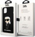 Karl Lagerfeld Etui Karl Lagerfeld KLHMP14MSNIKBCKApple iPhone 14 Plus hardcase czarny/black Silicone Ikonik Magsafe