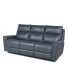 Фото #1 товара Drake 86" Leather with Power Headrest and Footrest Reclining Sofa