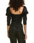 Фото #2 товара Alice + Olivia Katrice Silk-Blend Top Women's Black 0