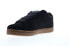 Etnies Kingpin 4101000091566 Mens Black Suede Skate Inspired Sneakers Shoes