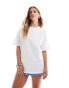 Brave Soul boyfriend fit tee in white weiß, S - EU 38 - фото #1