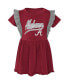 ფოტო #2 პროდუქტის Girls Toddler Crimson Alabama Crimson Tide Too Cute Tri-Blend Dress