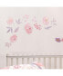 Lavender Floral Pink/Purple Wall Decals / Stickers