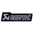 Наклейка Akrapovic Логотип 135 X 40 мм Черный/Серый 135 x 40 mm - фото #1