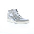 Фото #2 товара Reebok Royal BB4500 Hi 2.0 Mens White Leather Lifestyle Sneakers Shoes