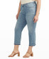 ფოტო #3 პროდუქტის Plus Size Eloise Mid Rise Cropped Bootcut Jeans
