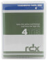 Overland-Tandberg RDX 4TB Cartridge (single) - RDX cartridge - RDX - 4000 GB - FAT32 - NTFS - exFAT - ext4 - Black - 550000 h