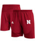 Фото #1 товара Men's Big and Tall Scarlet Nebraska Huskers 2021 Sideline Aeroready Training Shorts