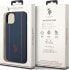 US POLO Etui US Polo do iPhone 14 Plus 6,7" granatowy/navy blue Leather Stitch - фото #8