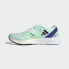 adidas Adizero Adios 7 轻便耐磨防滑 低帮 跑步鞋 绿色