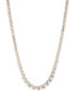 Фото #1 товара Marchesa cubic Zirconia Tennis Collar Necklace, 16" + 3" extender