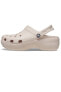 206750-6ur Classic Platform Clog W Kadın Terlik Krem