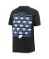 ფოტო #3 პროდუქტის Big Boys Black Charlotte FC Inaugural Schedule T-shirt