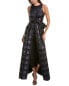 Фото #1 товара Kay Unger Arabella Walk Thru Jumpsuit Women's