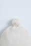 Фото #6 товара 100% cashmere beanie with pompom