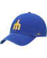 Фото #2 товара Men's Royal Seattle Mariners 1977 Logo Cooperstown Collection Clean Up Adjustable Hat