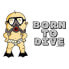 Фото #3 товара KRUSKIS Born To Dive short sleeve T-shirt