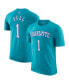 ფოტო #1 პროდუქტის Men's LaMelo Ball Teal Charlotte Hornets 2023/24 Classic Edition Name and Number T-shirt
