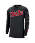 Men's Black Portland Trail Blazers 2023/24 City Edition Max90 Expressive Long Sleeve T-shirt