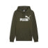 PUMA ESS Big Logo hoodie Зеленый, M - фото #1